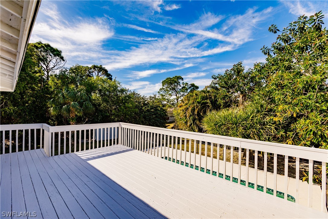 8049 Albatross Road Fort Myers, FL 33967 - Photo 34 of 35 a view of a roof deck