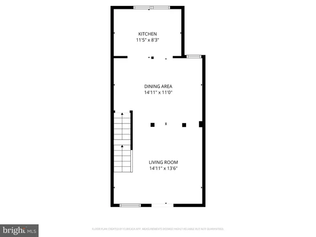 a picture of a bench in a white wall