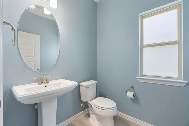 a view of a backyard with a garden