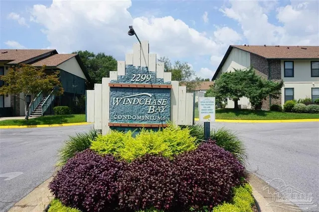 a sign on the side of the building