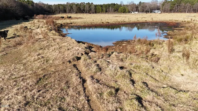 a view of a yard with an outdoor space