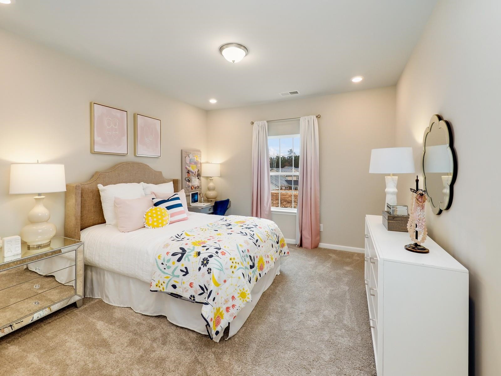 112 Keyshore Bend, Unit 163 Raleigh, NC 27610 - Photo 24 of 32 a bedroom with bed and a window