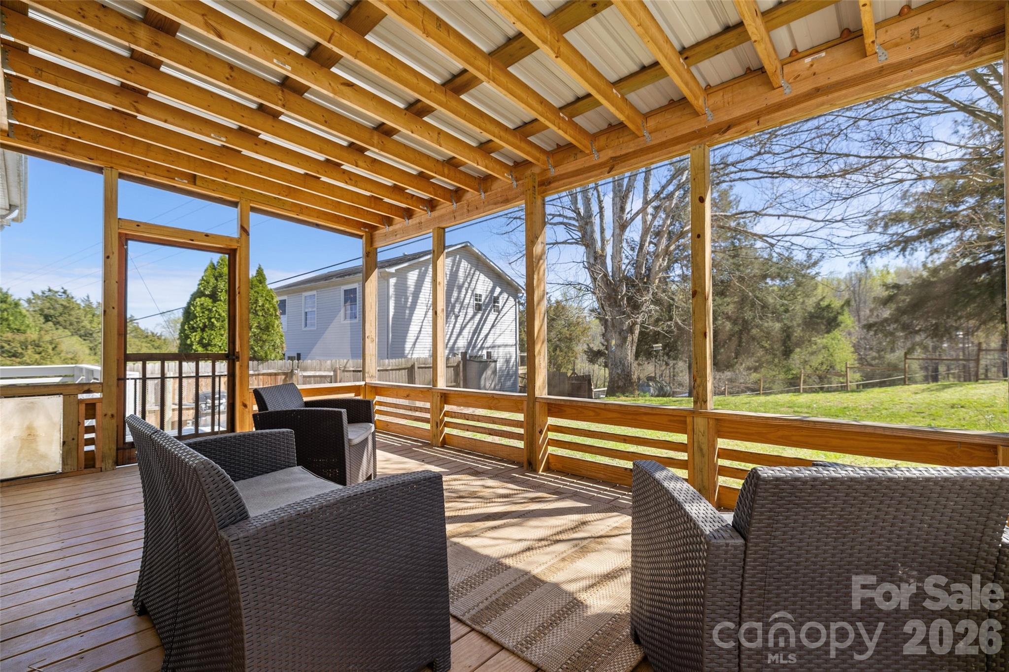4790 Polk Ford Road Stanfield, NC 28163 - Photo 25 of 45 a view of outdoor space with seating area