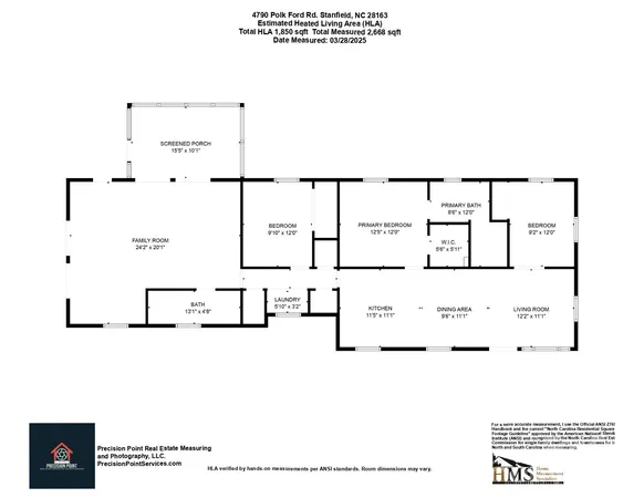$565,000 | 4790 Polk Ford Road, Stanfield, NC 28163