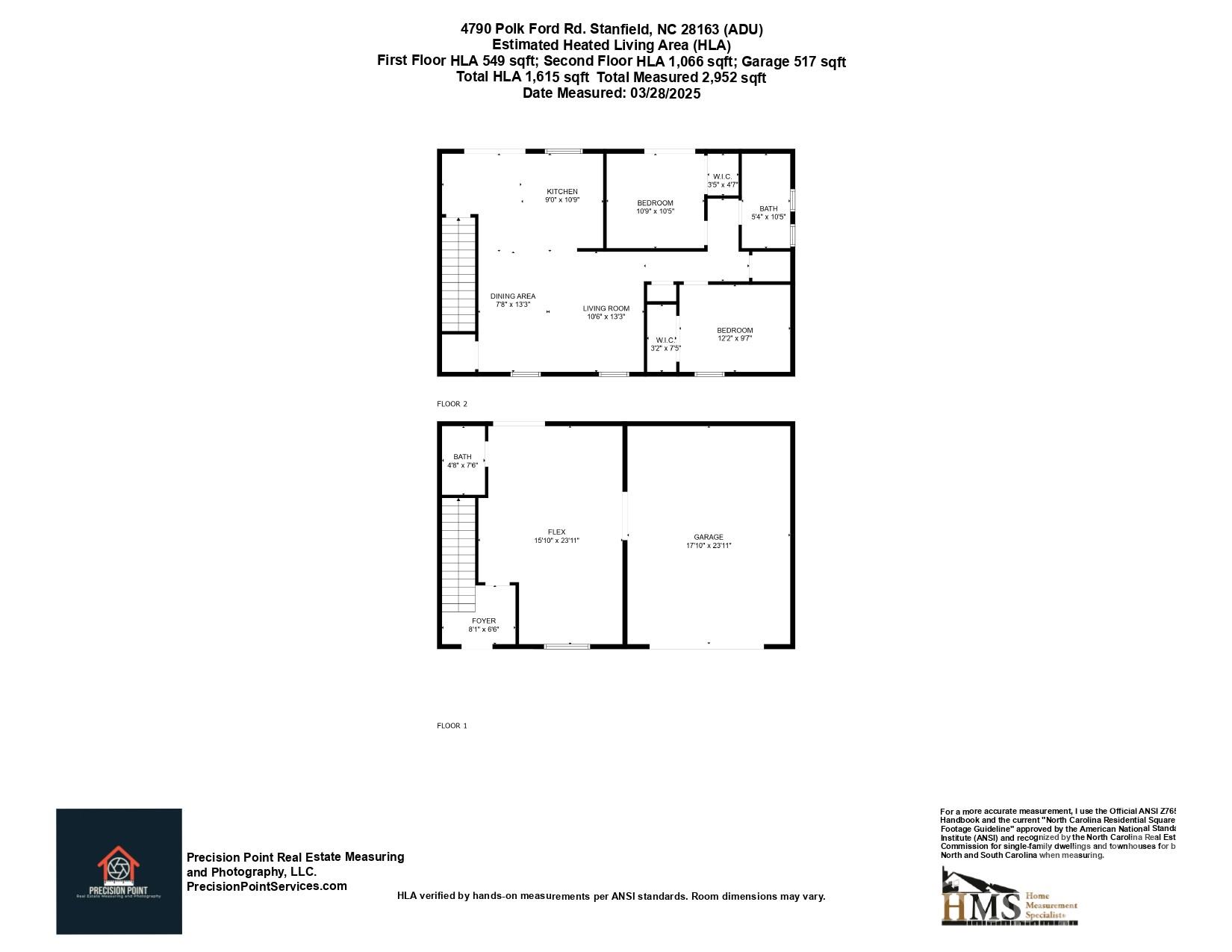 4790 Polk Ford Road Stanfield, NC 28163 - Photo 44 of 45 a picture of floor plan