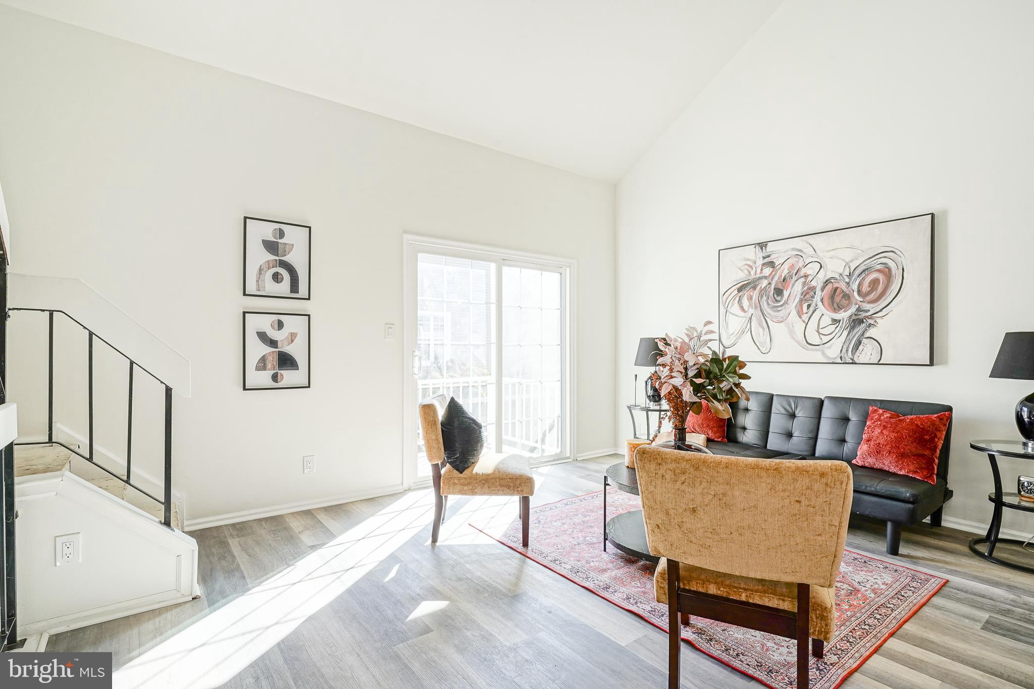 1104 B Ralston Drive Mount Laurel, NJ 08054 - Photo 3 of 24 a living room with furniture and a potted plant