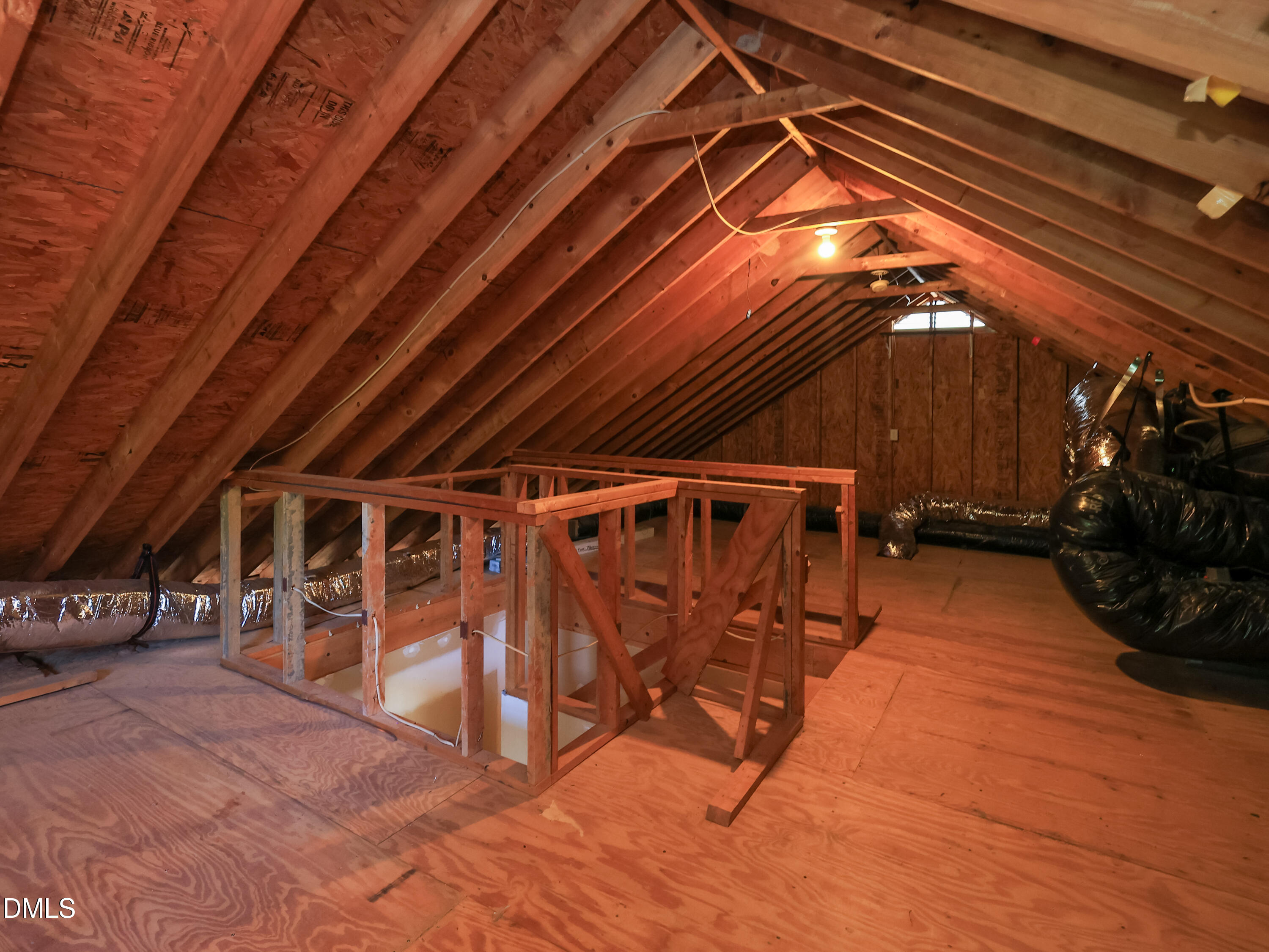 8613 Clivedon Drive Raleigh, NC 27615 - Photo 28 of 34 055_finished_attic