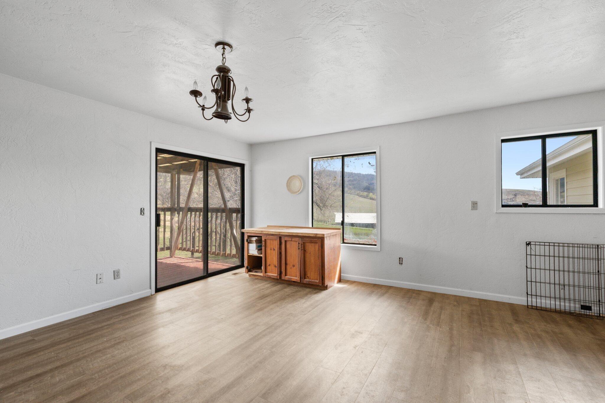 3403 North Valley View Road Ashland, OR 97520 - Photo 38 of 51 Slider to deck with amazing hillside views