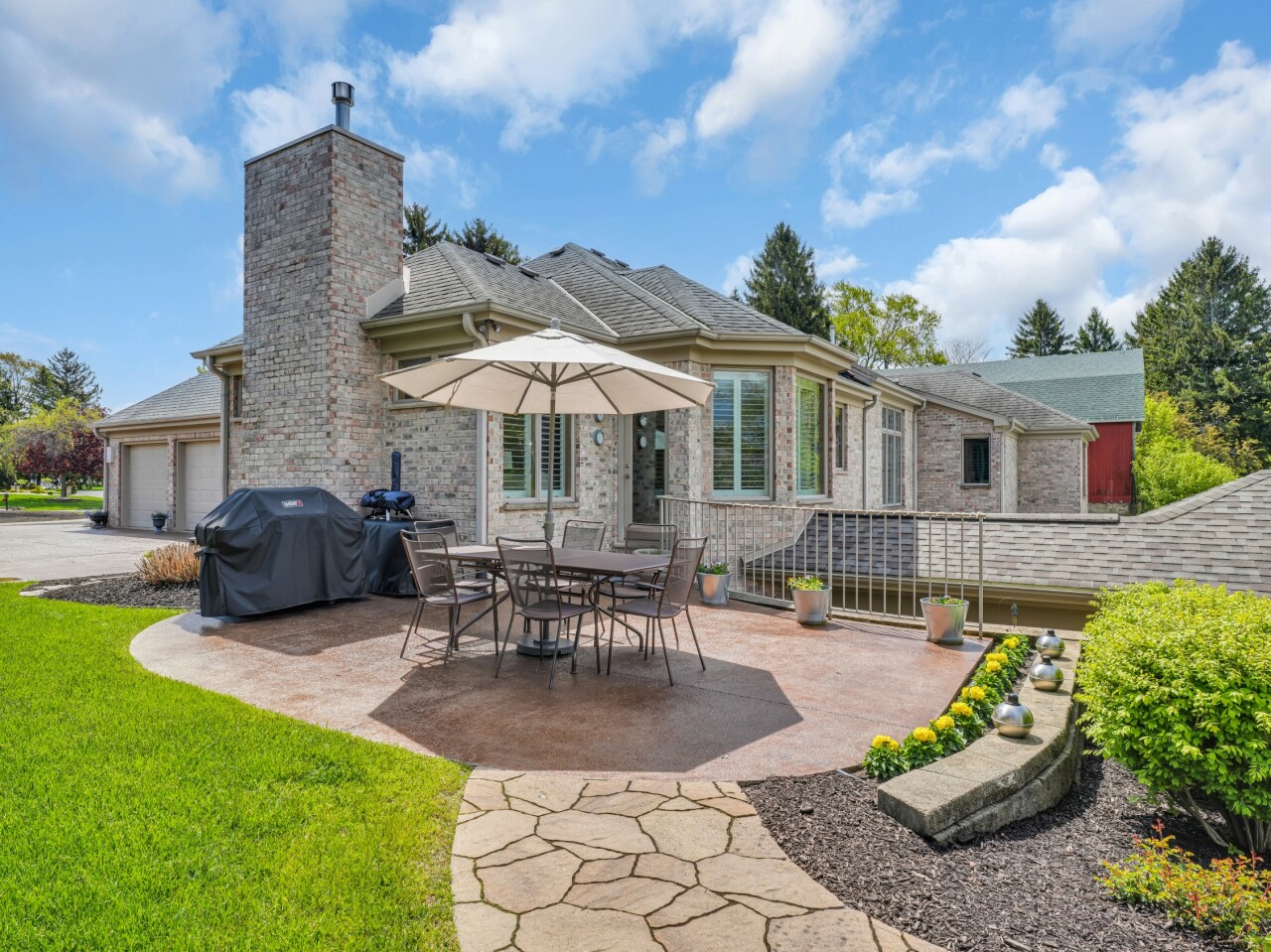 8 Lake Pointe Circle Wind Point, WI 53402 - Photo 23 of 32 Patio off Kitchen