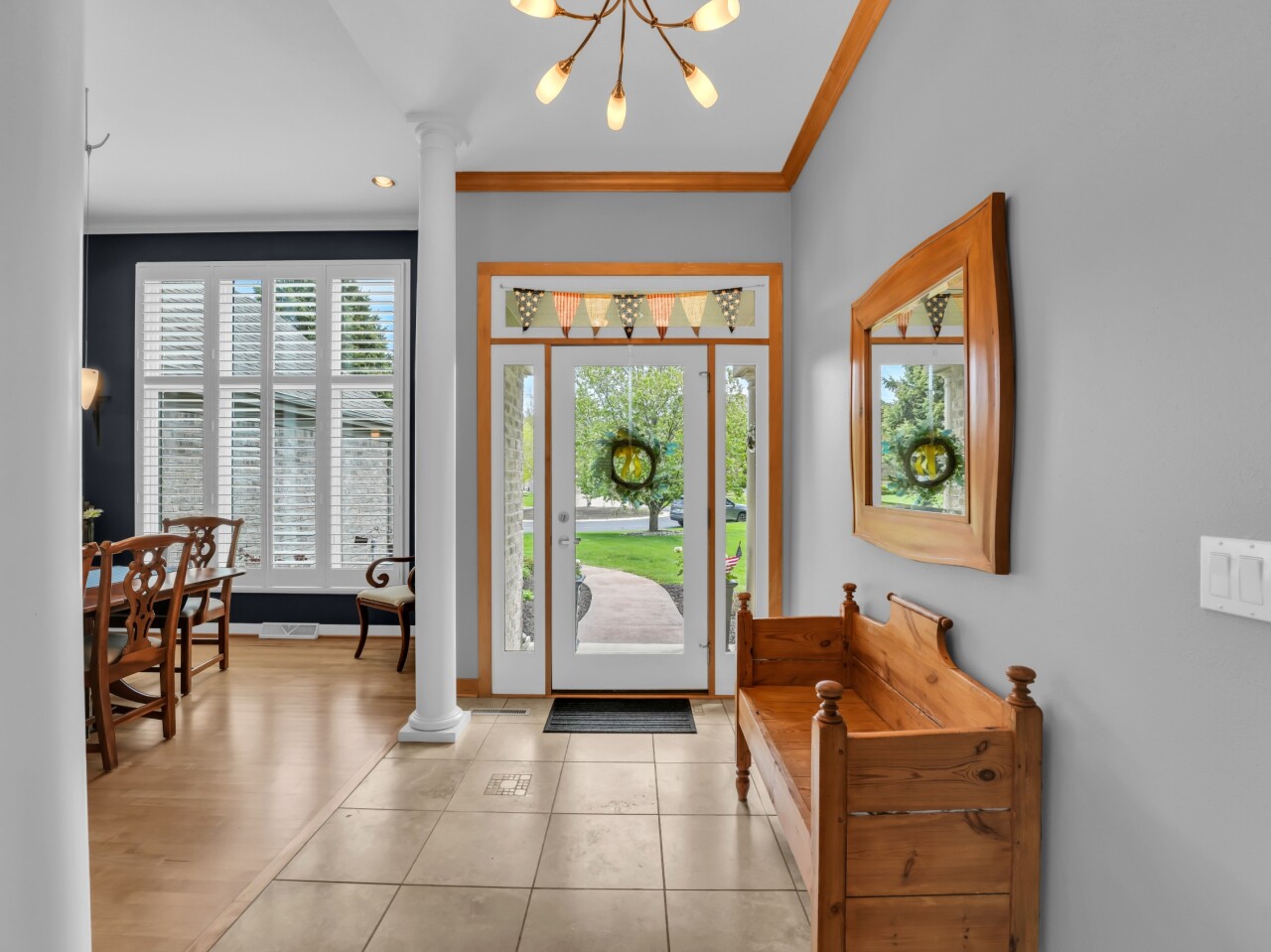 8 Lake Pointe Circle Wind Point, WI 53402 - Photo 3 of 32 Front entrance