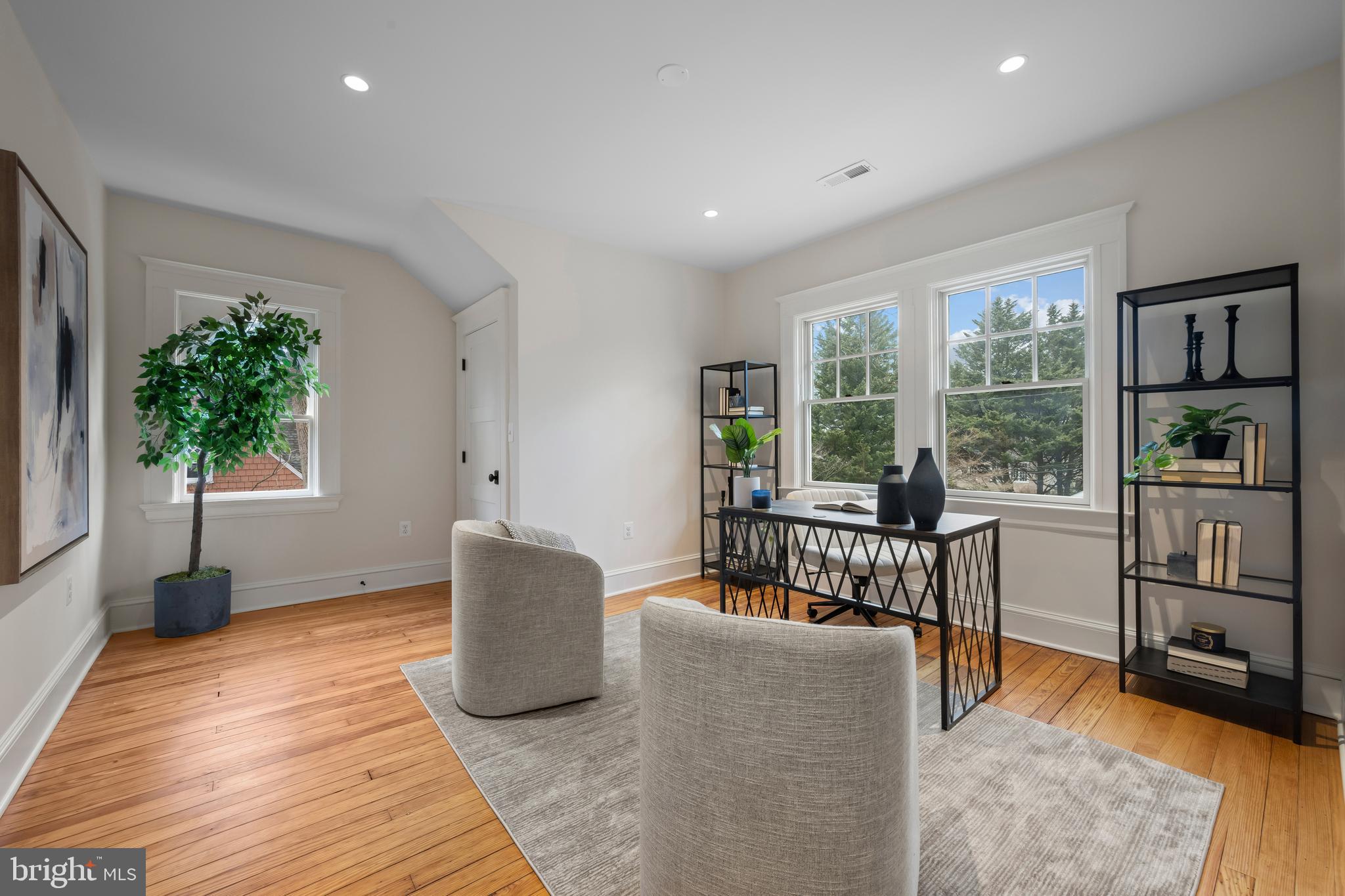 520 Woodlawn Road Baltimore, MD 21210 - Photo 34 of 39 a living room with furniture and a potted plant