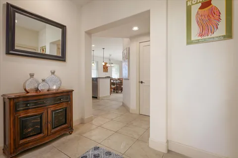 a kitchen with stainless steel appliances a stove and a microwave