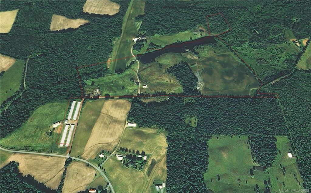 40495 Ridenhour Road Richfield, NC 28137 - Photo 17 of 20 an aerial view of a house with a yard