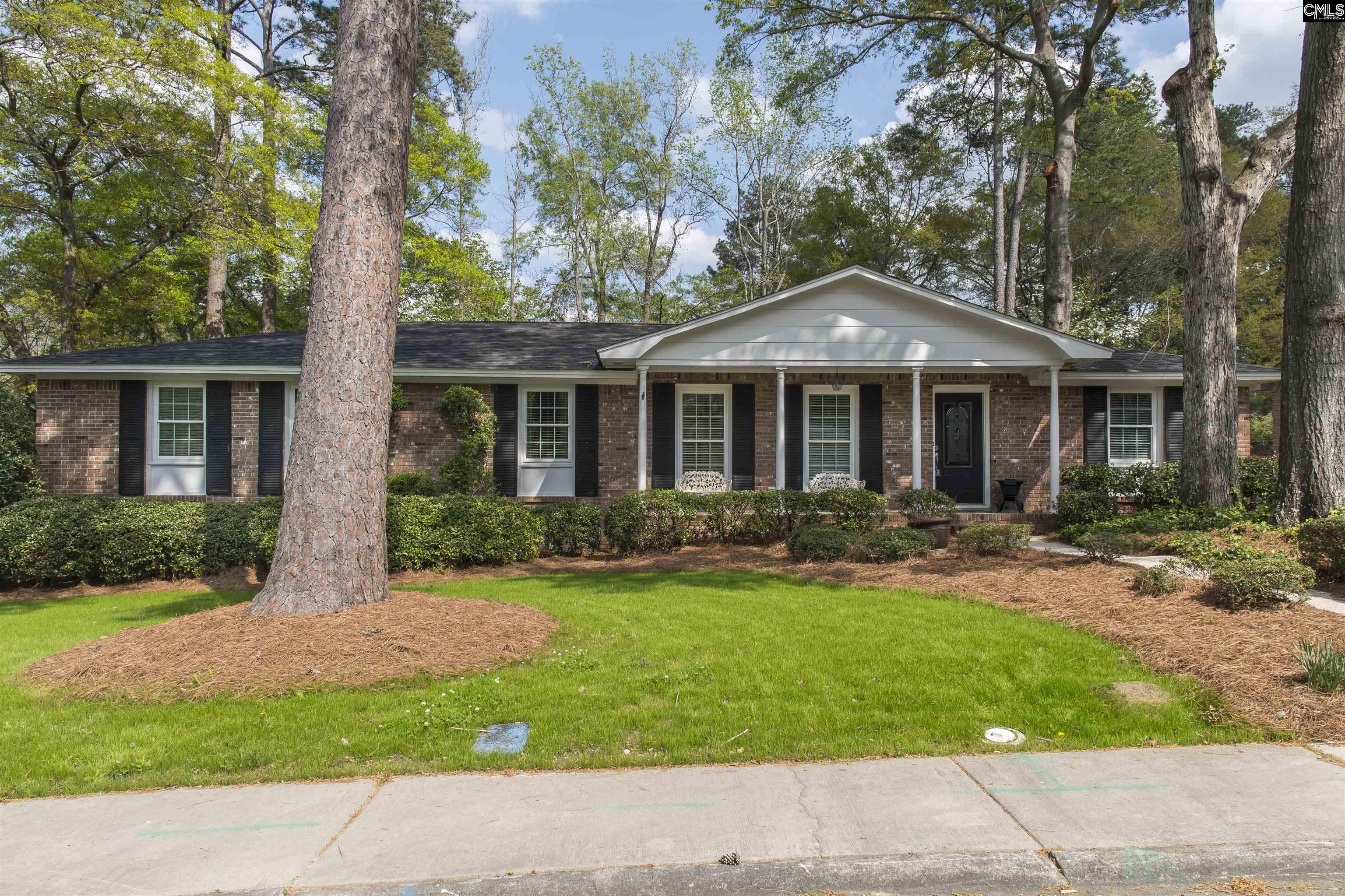 2309 Cunningham Road Columbia, SC 29210 - Photo 1 of 41 a front view of a house with yard patio and green space