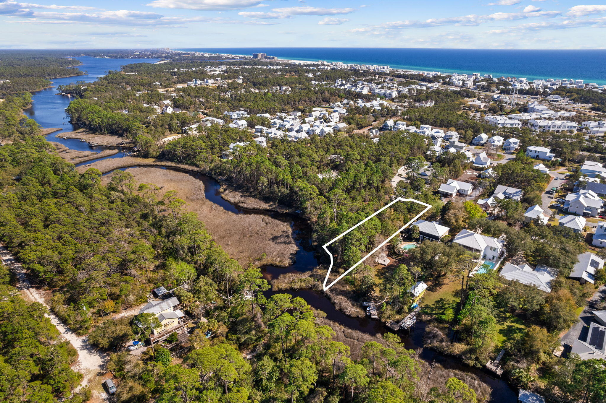 Lot 5 West Shore Dr Inlet Beach Inlet Beach, FL 32461 - Photo 3 of 32 a view of a city
