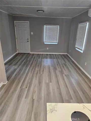 a view of wooden floor