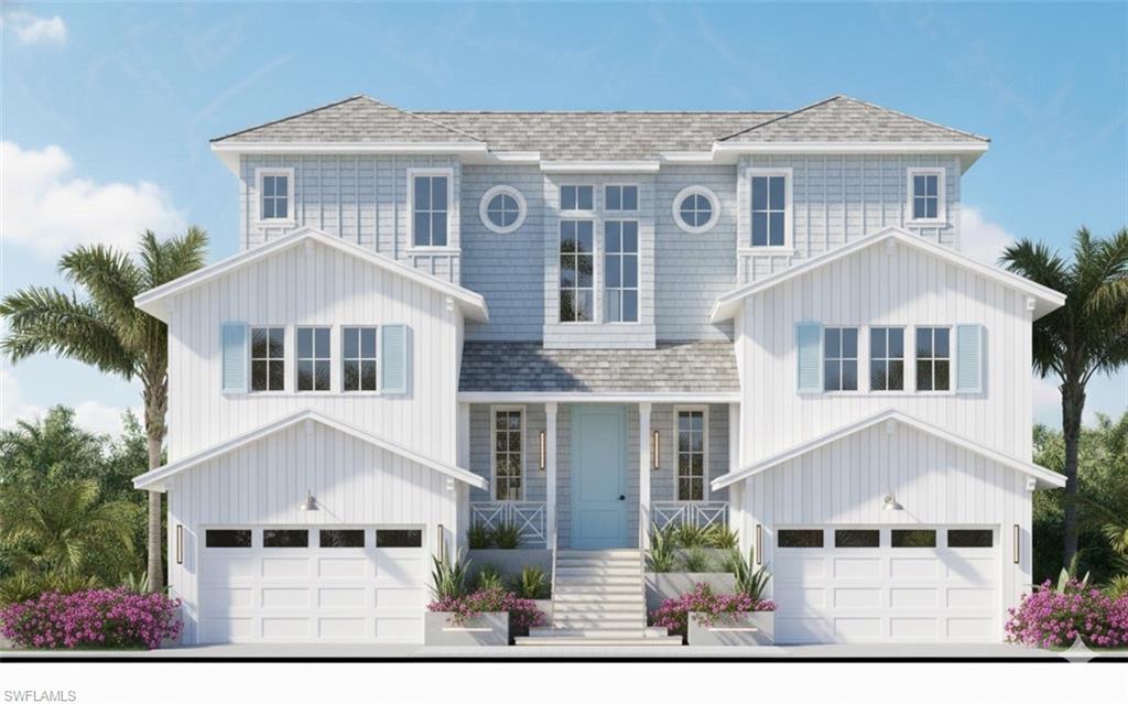 418 Seagull Avenue Naples, FL 34108 - Photo 33 of 36 a white house with a white roof and a yard