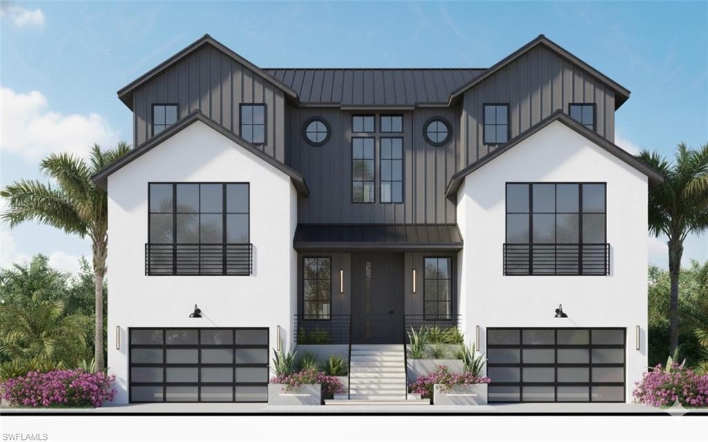 418 Seagull Avenue Naples, FL 34108 - Photo 34 of 36 a front view of a house with garden