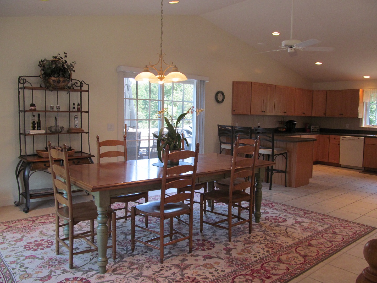109 Herring Creek Road Edgartown, MA 02539 - Photo 6 of 16 a view of a dining room with furniture window and outside view