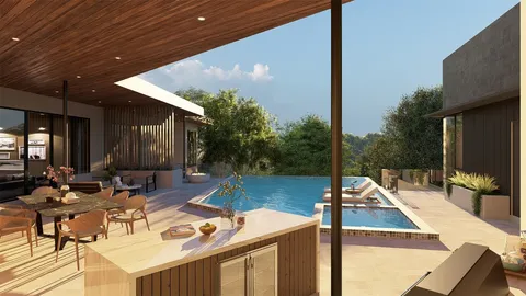 a outdoor space with furniture and patio