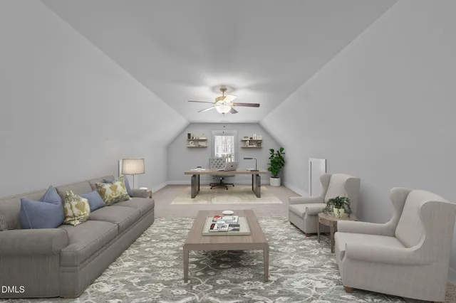 a view of a wooden house with a large window