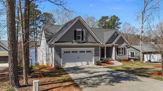 a view of a swimming pool with a lounge chairs