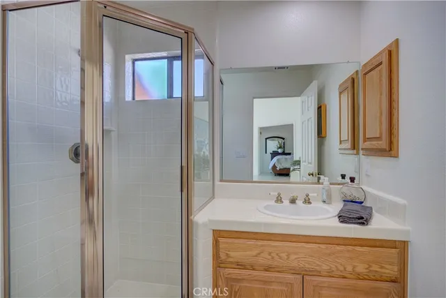 a view of an ocean and beach