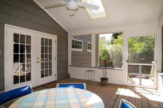 613 Mial Street Raleigh, NC 27608 - Photo 10 of 10 Screened Porch! Bring your entertaining outdoors!!