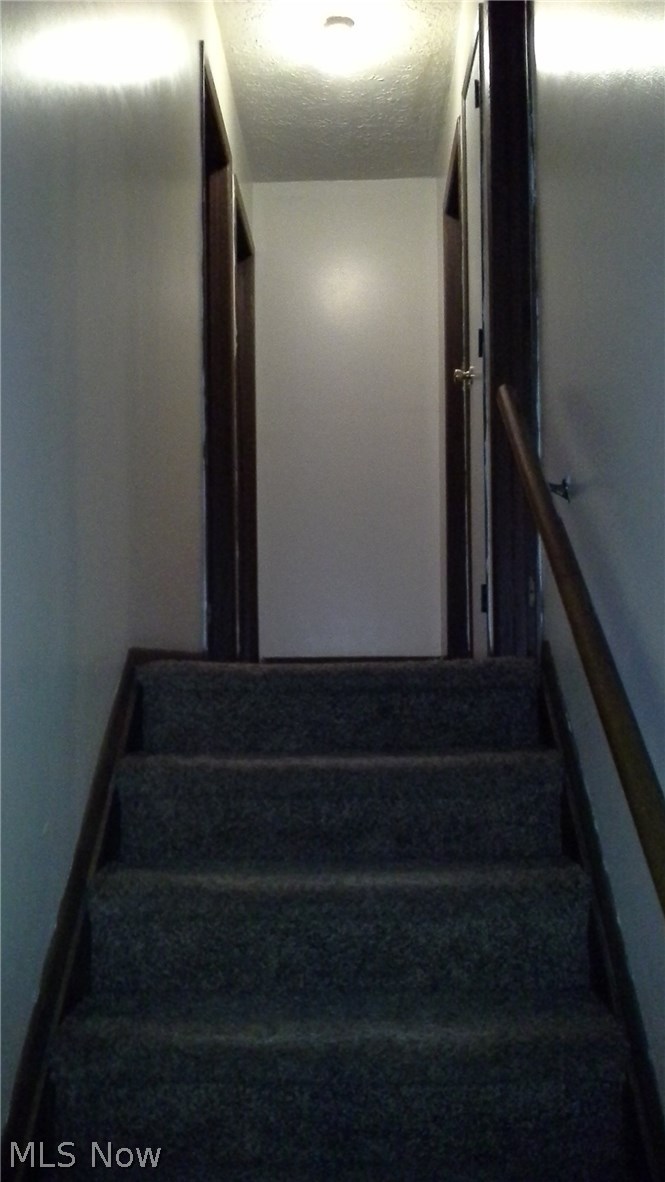 8707 Bank Road Vermilion, OH 44089 - Photo 22 of 28 Stairs to upper level of split.