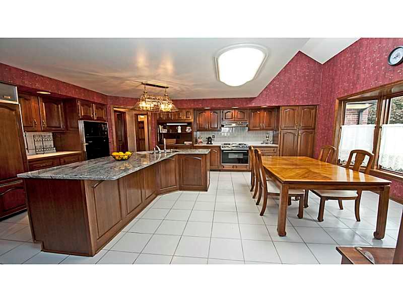 346 Germain Road Wexford, PA 15090 - Photo 6 of 20 Kitchen. Chef s kitchen with rich cherry wood cabinets and huge granite island.