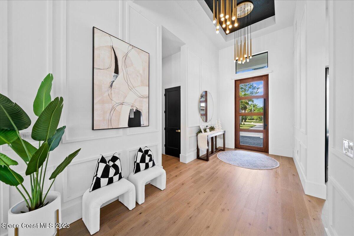 3022 BELLWIND Circle Rockledge, FL 32955 - Photo 4 of 46 a view of a livingroom with furniture and wooden floor