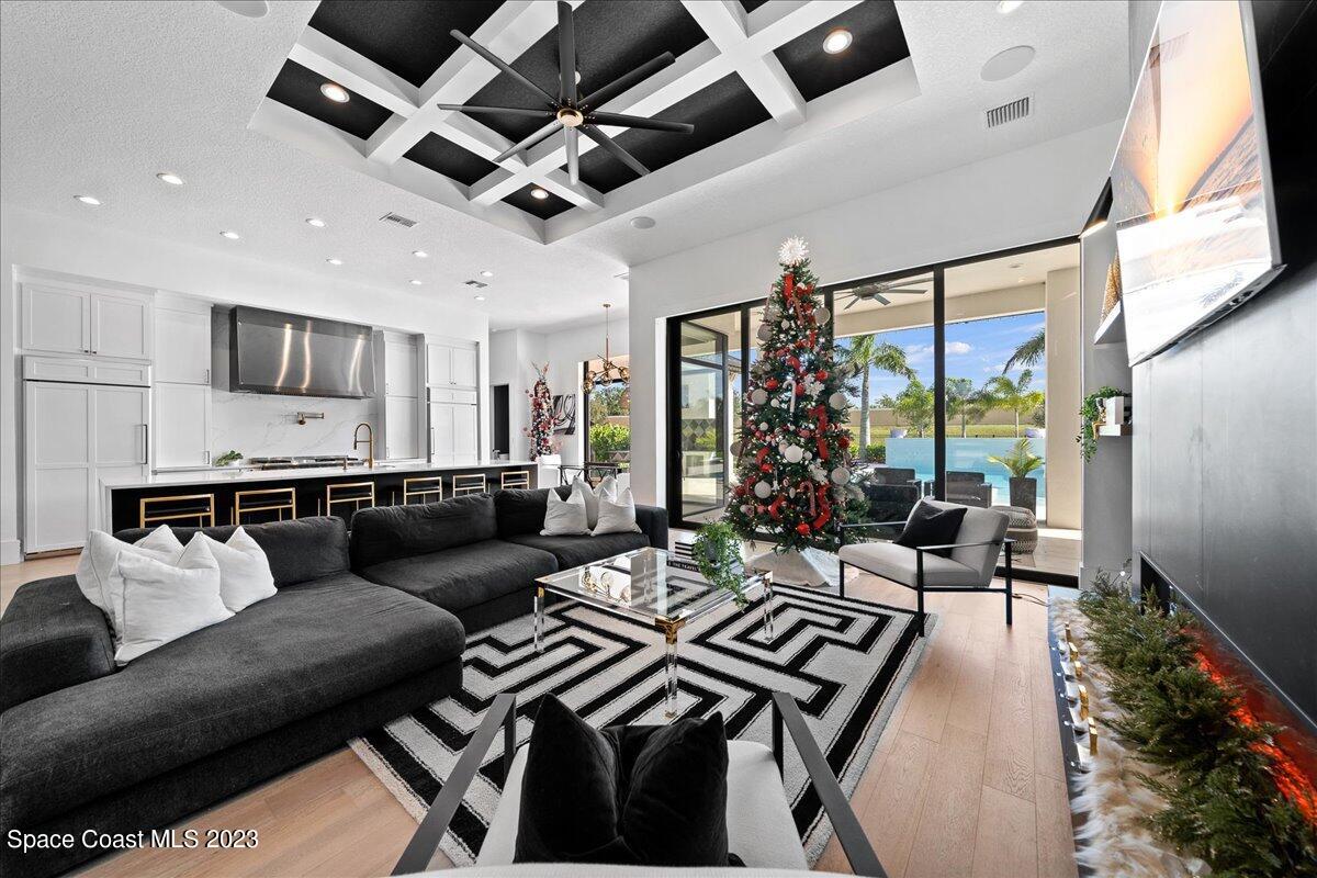 3022 BELLWIND Circle Rockledge, FL 32955 - Photo 8 of 46 a living room with furniture and a large window