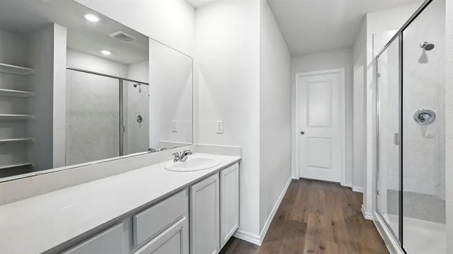 a view of empty room