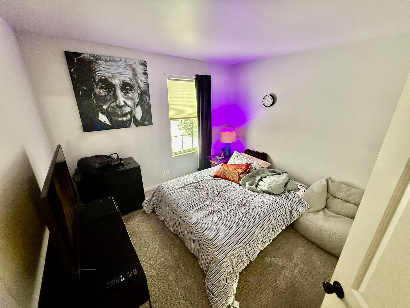 303 Springbrook Trail South Oswego, IL 60543 - Photo 5 of 14 a bedroom with a bed and wooden floor