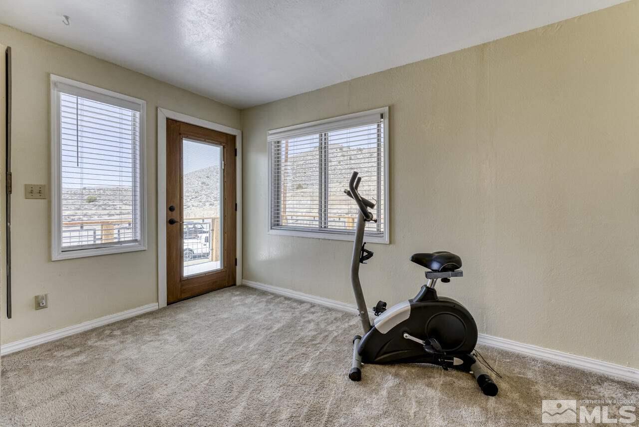 15555 Pyramid Way Reno, NV 89510 - Photo 34 of 39 a view of a room with gym equipment