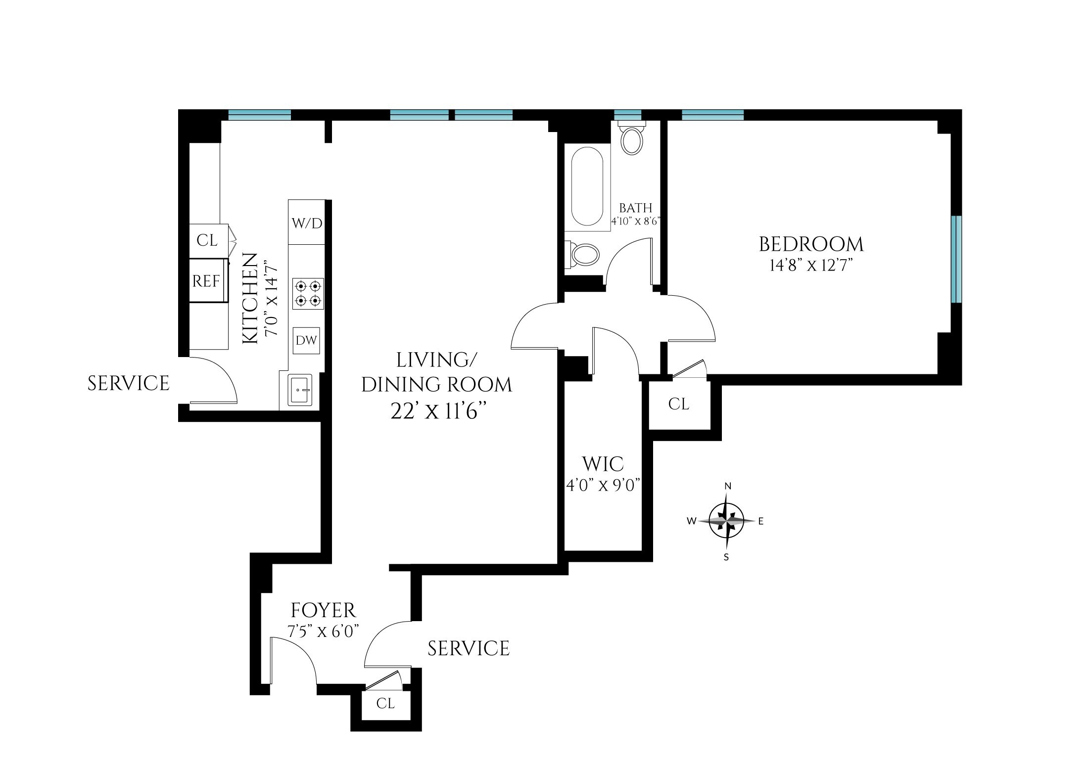 135 East 74th Street, Unit 6C Manhattan, NY 10021 - Photo 8 of 8 a picture of a book and a bench