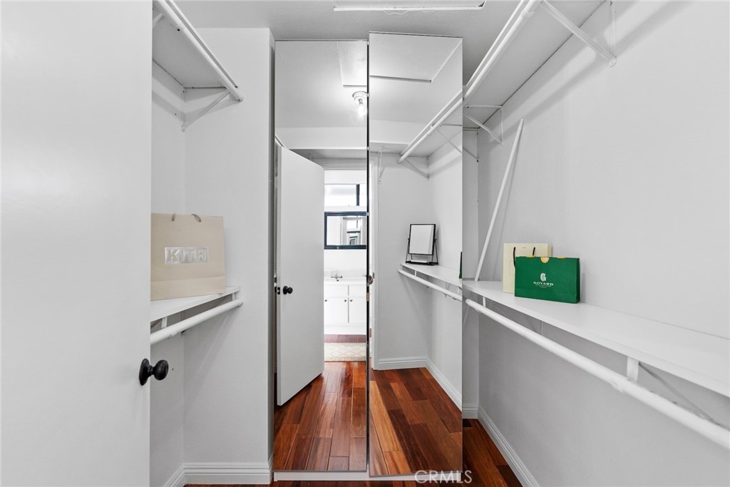 7 Boone Irvine, CA 92620 - Photo 24 of 38 a view of hallway with stairs and wooden floor