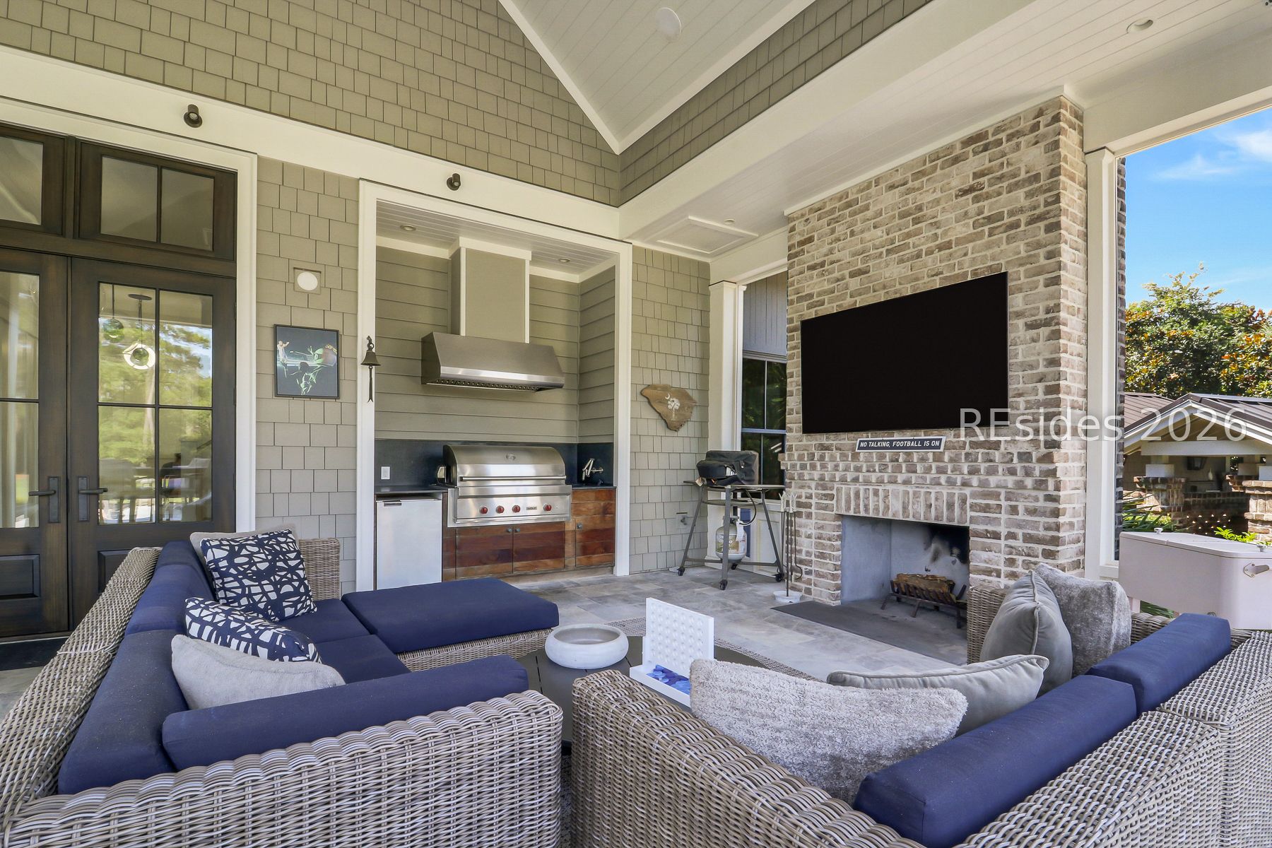 8 Anson Park Road East Bluffton, SC 29910 - Photo 48 of 100 Screened Porch