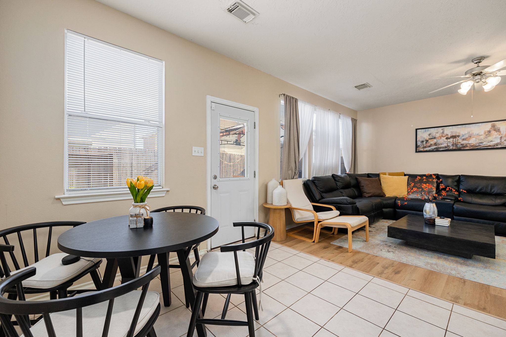 8917 Elm Drake Lane Humble, TX 77338 - Photo 8 of 25 a living room with furniture and a window