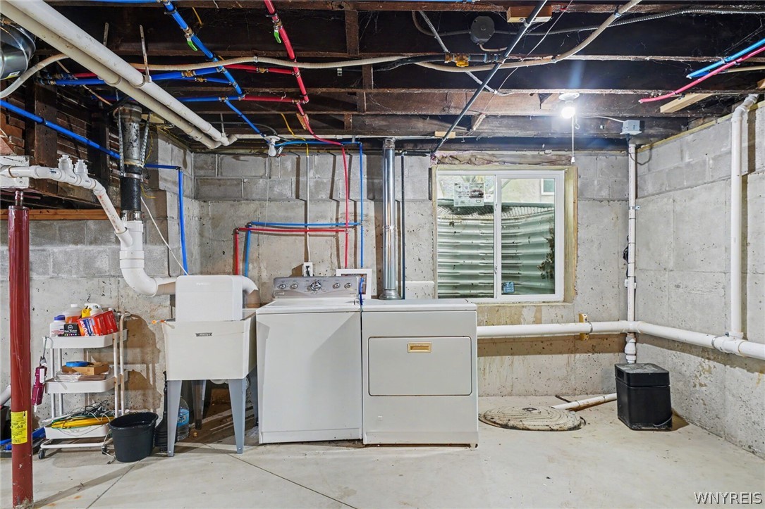 6244 Boston State Road Hamburg, NY 14075 - Photo 42 of 44 basement laundry