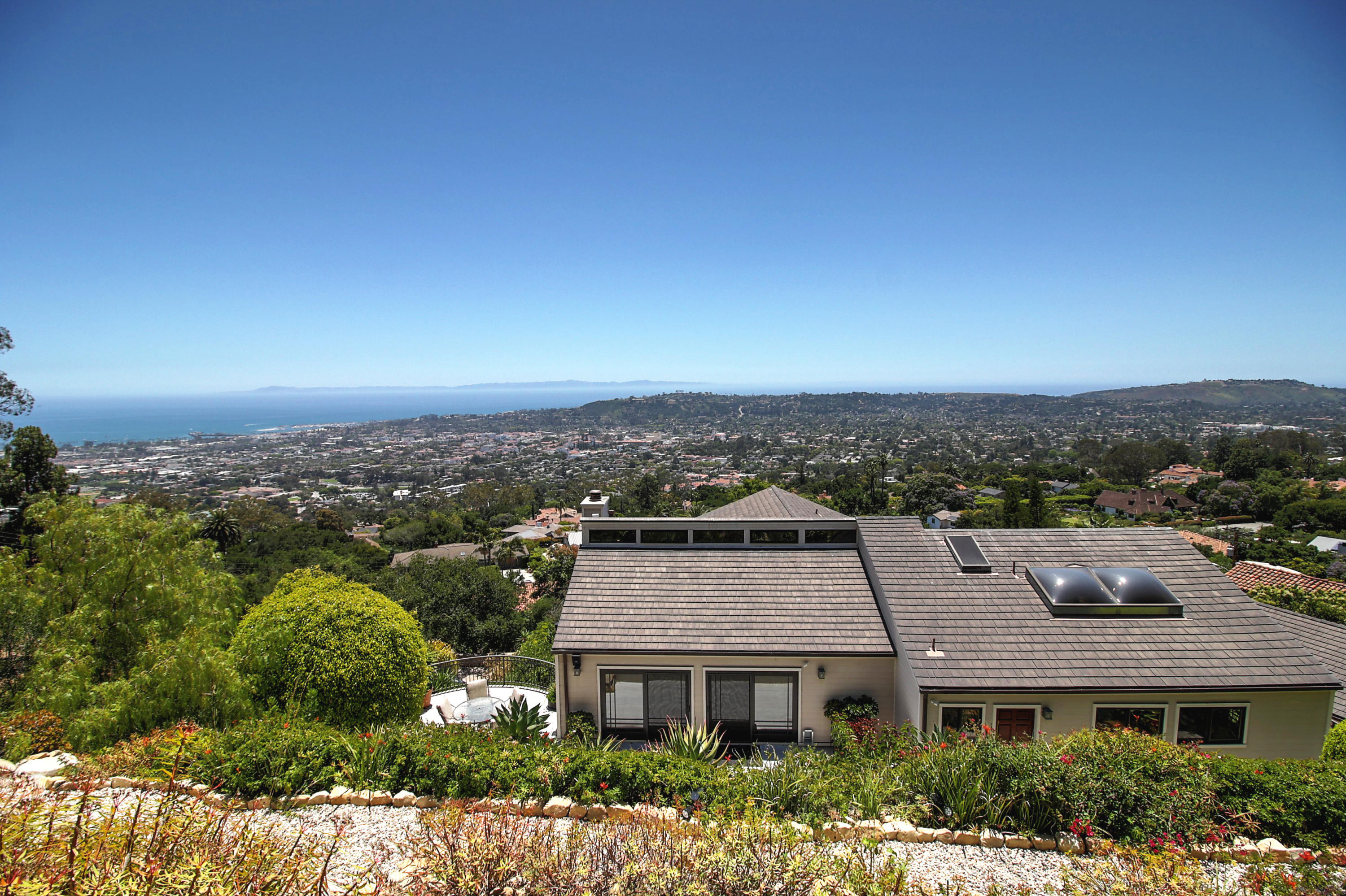 1710 Mission Ridge Road Santa Barbara, CA 93103 - Photo 27 of 27 an aerial view of residential houses with city view