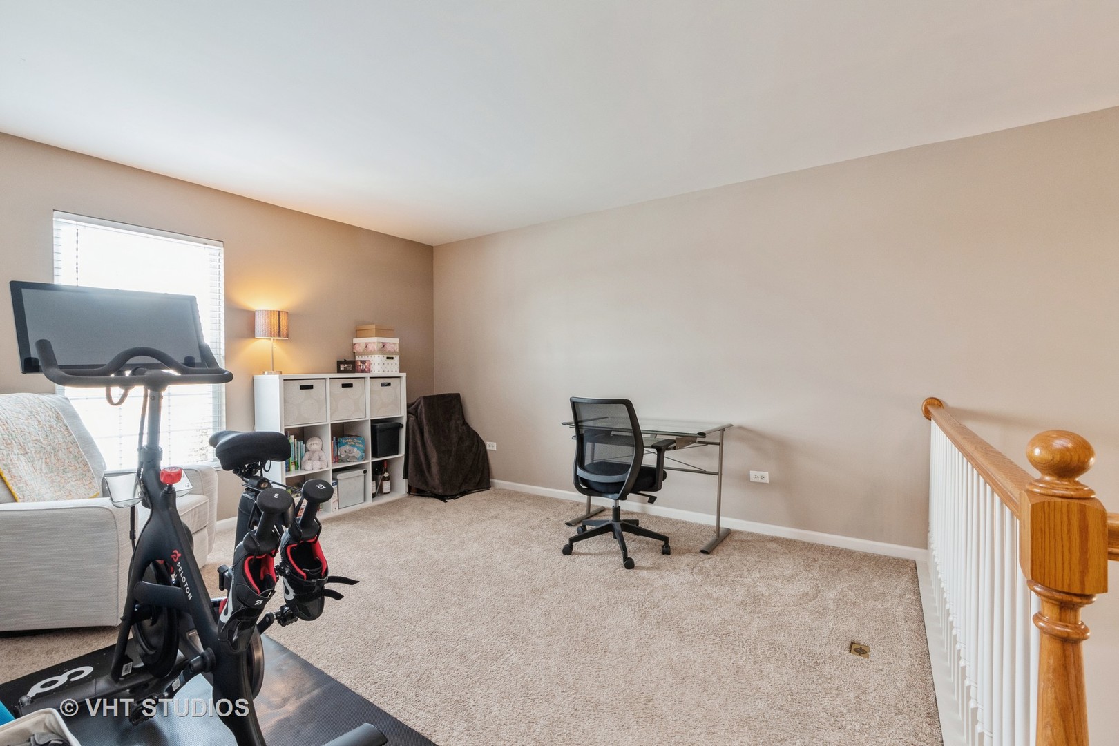 15320 Pinewood Road Lockport, IL 60441 - Photo 12 of 22 a view of a workspace with furniture and a bedroom