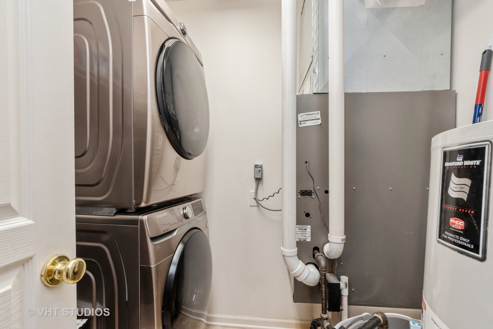 15320 Pinewood Road Lockport, IL 60441 - Photo 19 of 22 a view of storage and utility room with washer and dryer