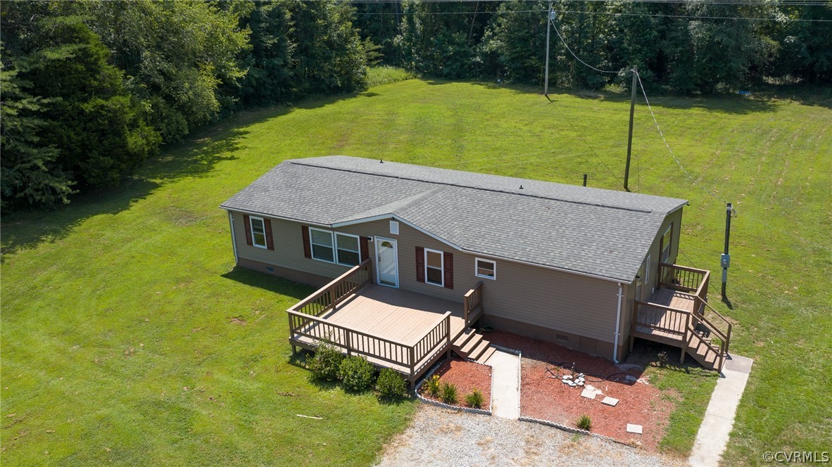 1400 River Road Farmville, VA 23901 - Photo 3 of 29 an aerial view of a house with swimming pool garden and patio