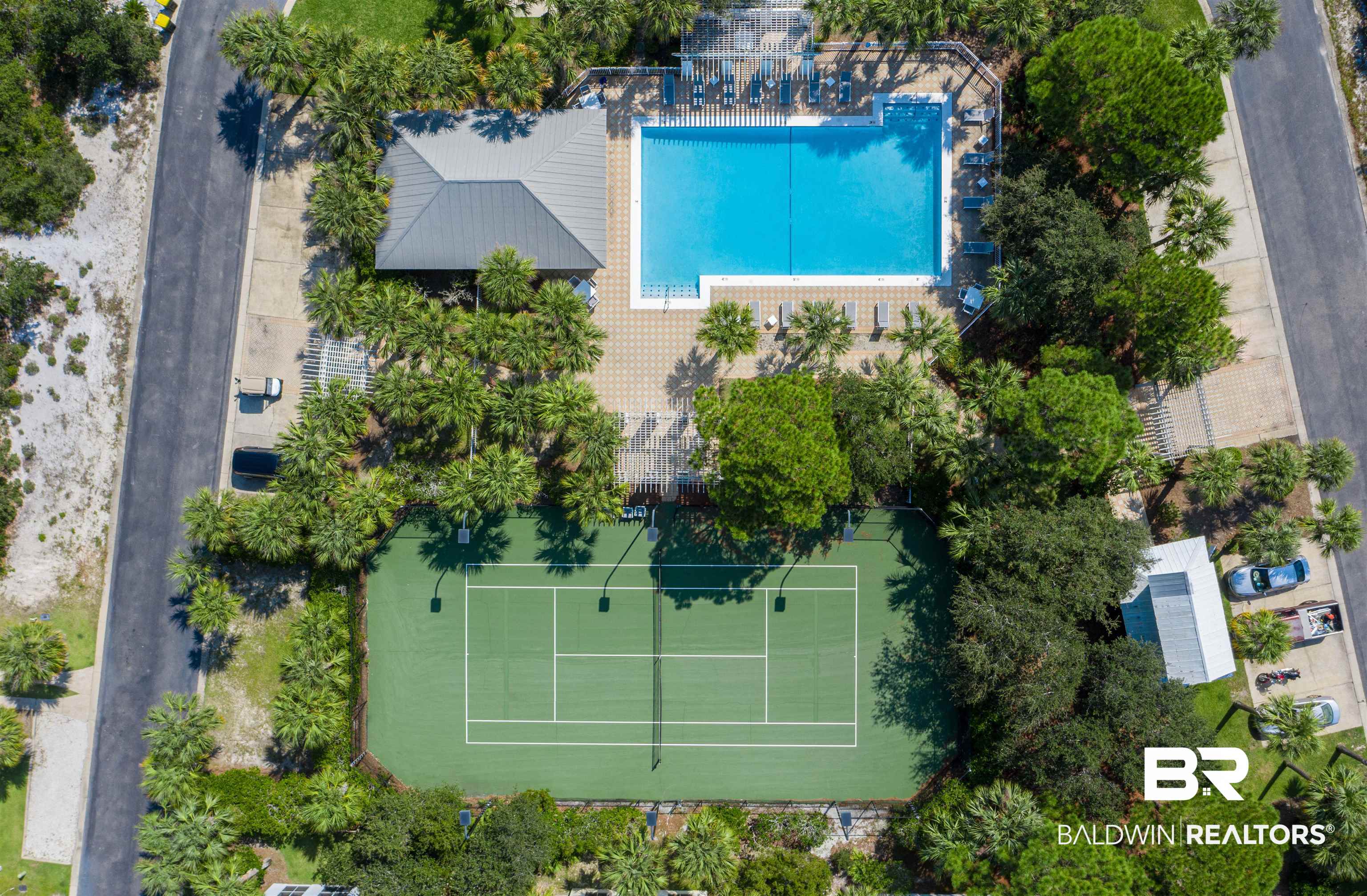 815 Plantation Road, Unit 405 Gulf Shores, AL 36542 - Photo 37 of 39 Bird's eye view