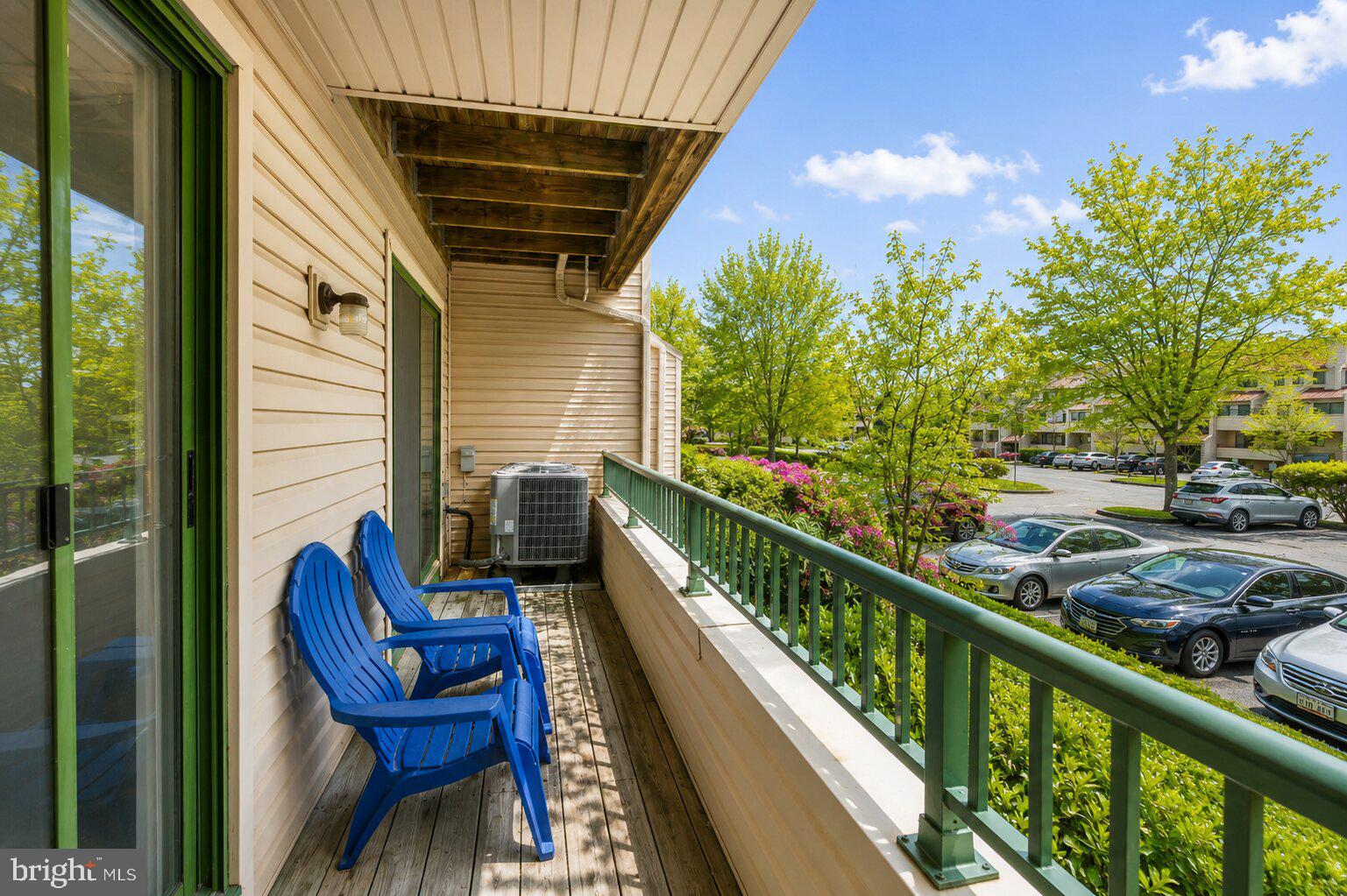 8019 Valley Manor Road, Unit 2B Owings Mills, MD 21117 - Photo 27 of 29 Enjoy a Cup of Coffee on the Balcony