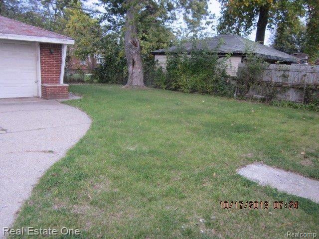 20051 Burt Road Detroit, MI 48219 - Photo 4 of 15 Backyard