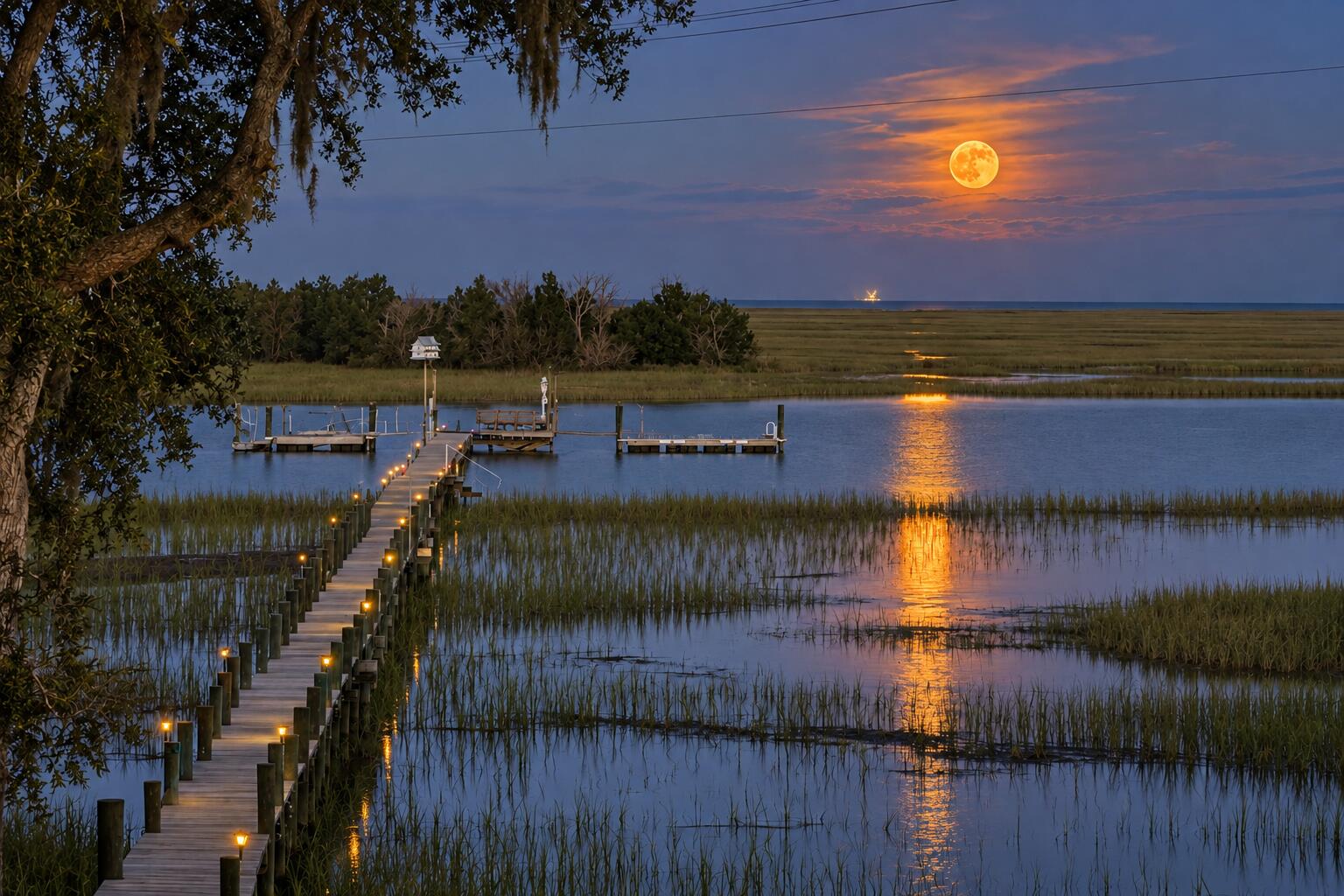 6827 Limehouse Road Awendaw, SC 29429 - Photo 77 of 85 deepwater dock