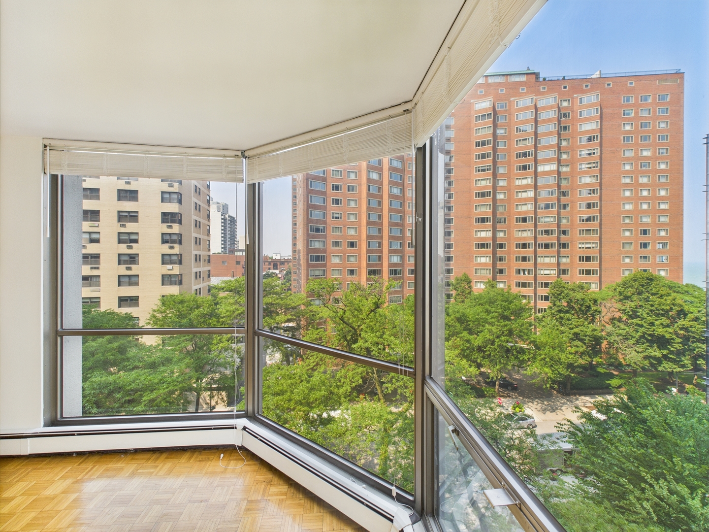 1310 North Ritchie Court, Unit 7D Chicago, IL 60610 - Photo 11 of 38 a view of a large window with an outdoor view