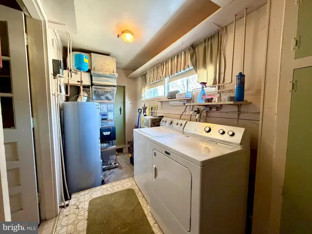 a room with storage and utility